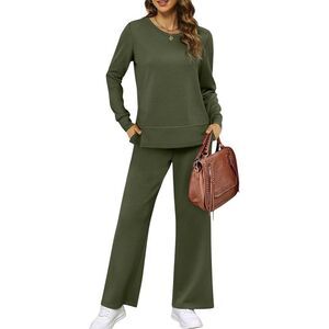 Orniya Womens  2Pc Blouse & Pant Set